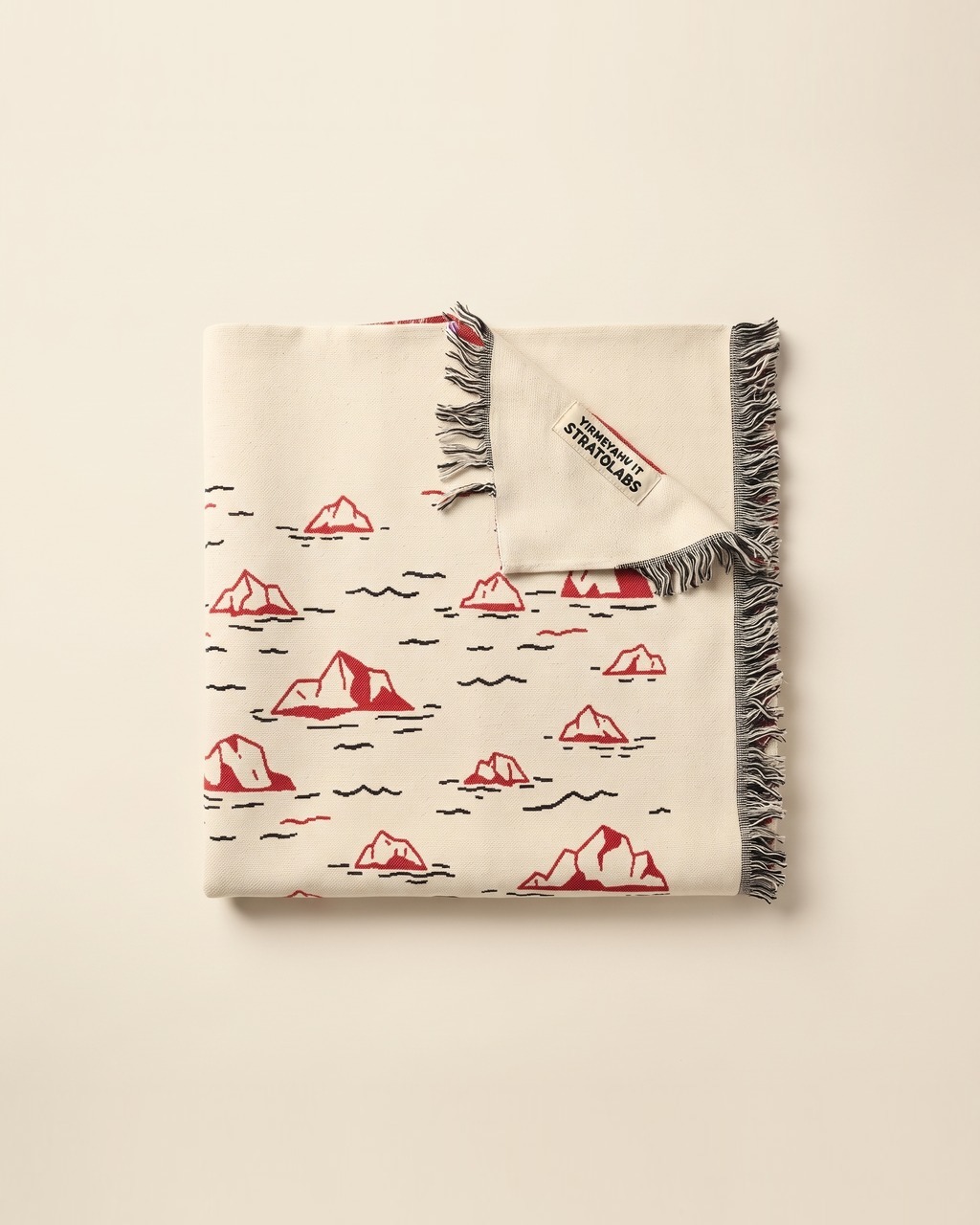 Iceberg Field Throw Blanket