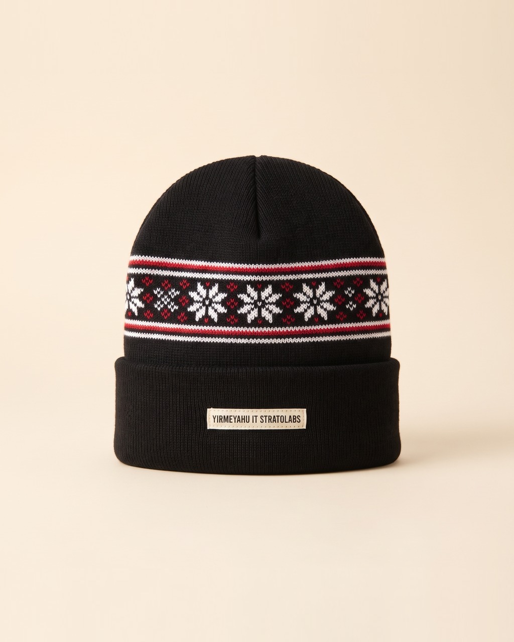 Snowflake Cuff Beanie